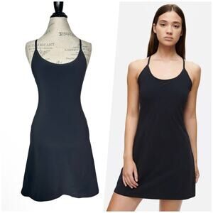 Outdoor Voices | Women | The Exercise Black Athletic Sporty Mini Dress | XS